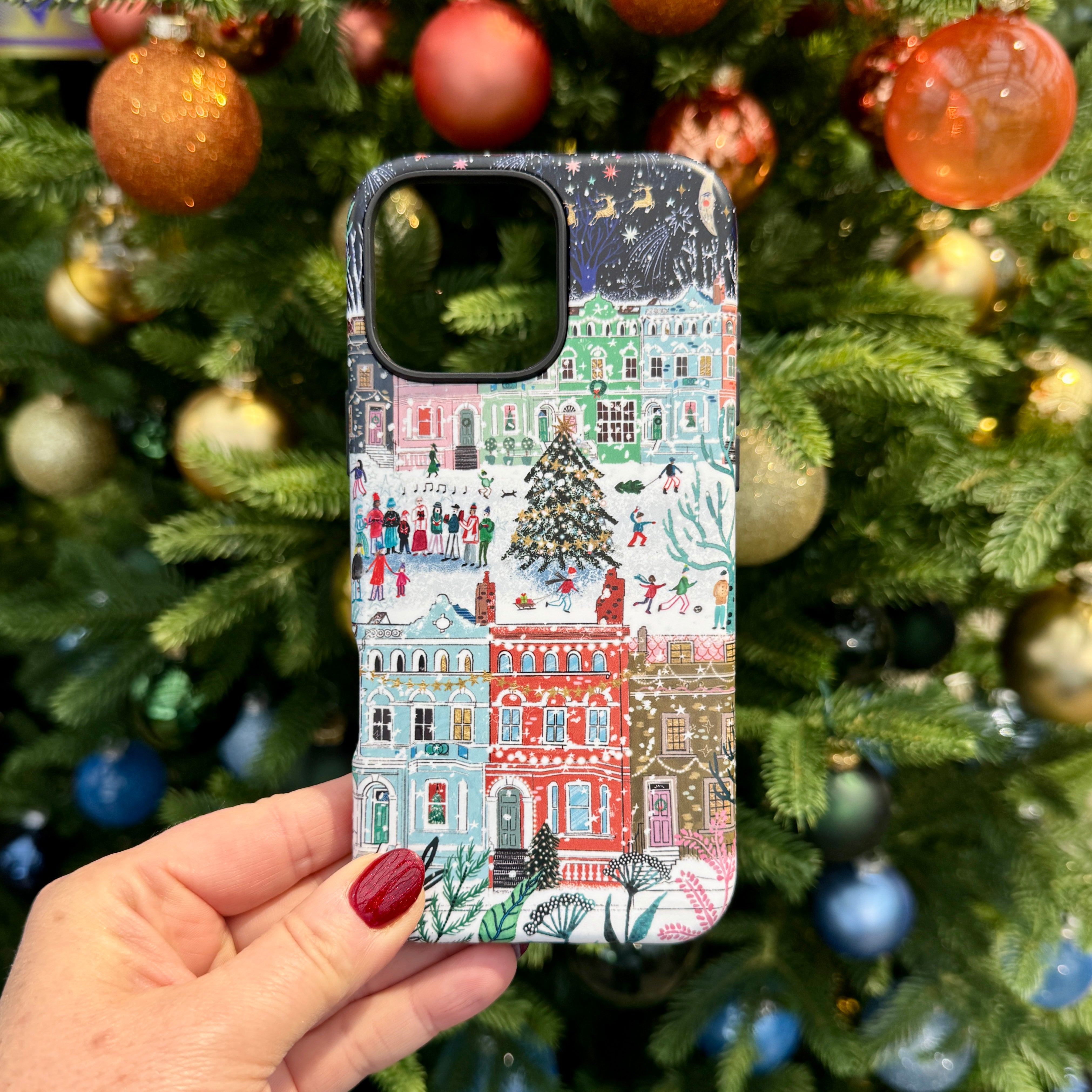 iPhone Tough Case - Winter In Notting Hill By Emma Frances Grant