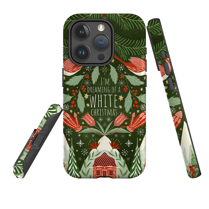 iPhone Tough Case - I'm Dreaming Of a White Christmas By Maja Lindberg