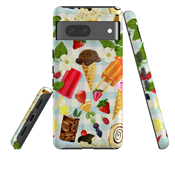 Google Tough Case - Ice Floral By Abby Jacobs