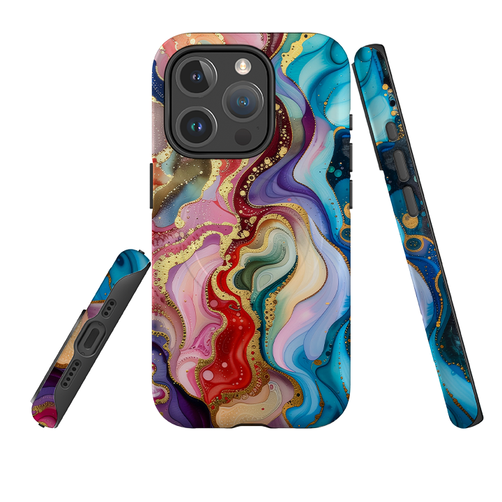 iPhone MagSafe Tough Case - Imperial Marble