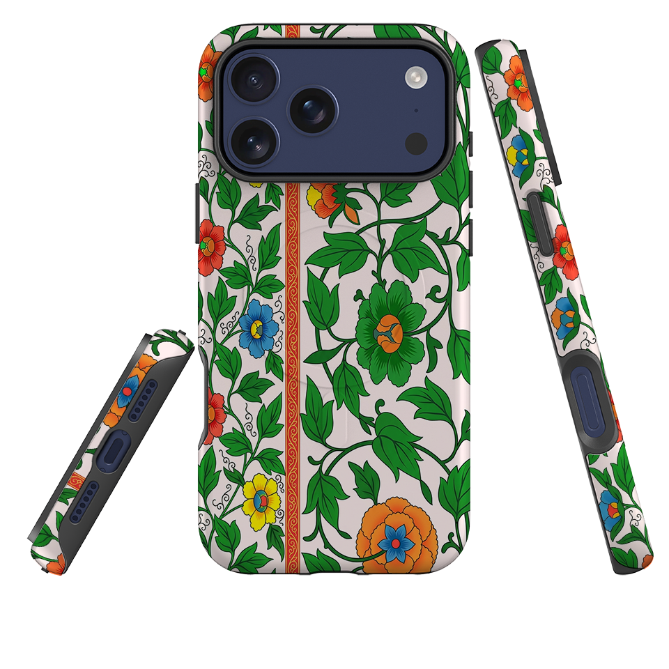 iPhone MagSafe Tough Case - Imperial Peony
