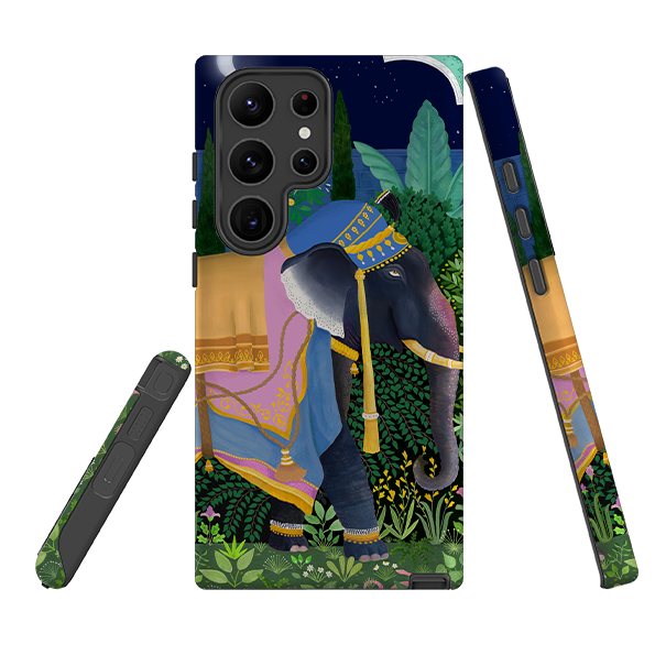 Samsung Tough Case - Indian Elephant By Bex Parkin