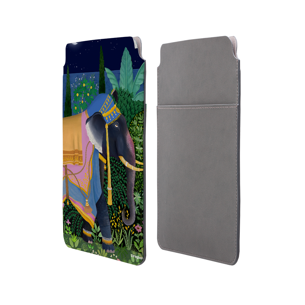 Indian Elephant By Bex Parkin Laptop, Kindle & iPad Sleeve