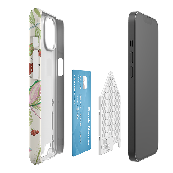 Insects Pattern By Maja Lindberg Case and Card Case