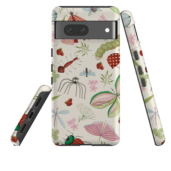 Google Tough Case -  Insects Pattern By Maja Lindberg