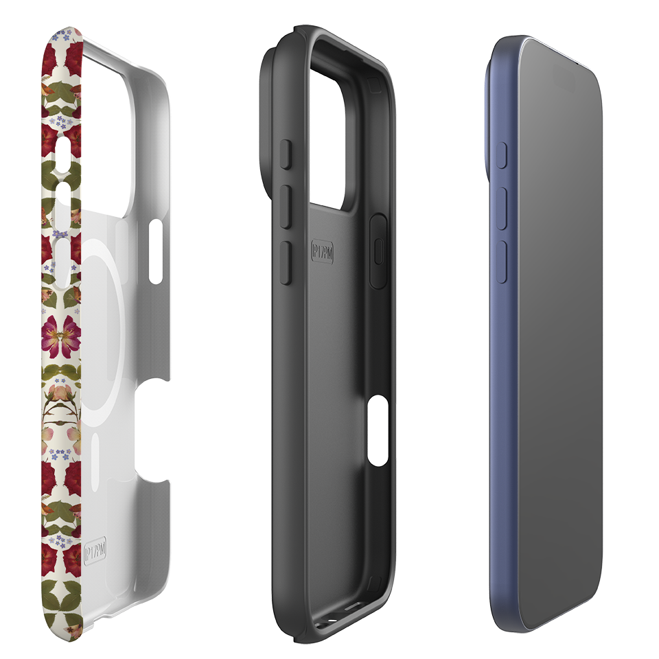 iPhone MagSafe Tough Case - Ivory Butterfly By Helen Ahpornsiri