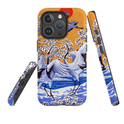 iPhone MagSafe Tough Case -  Japanese Cranes By Philip Hood