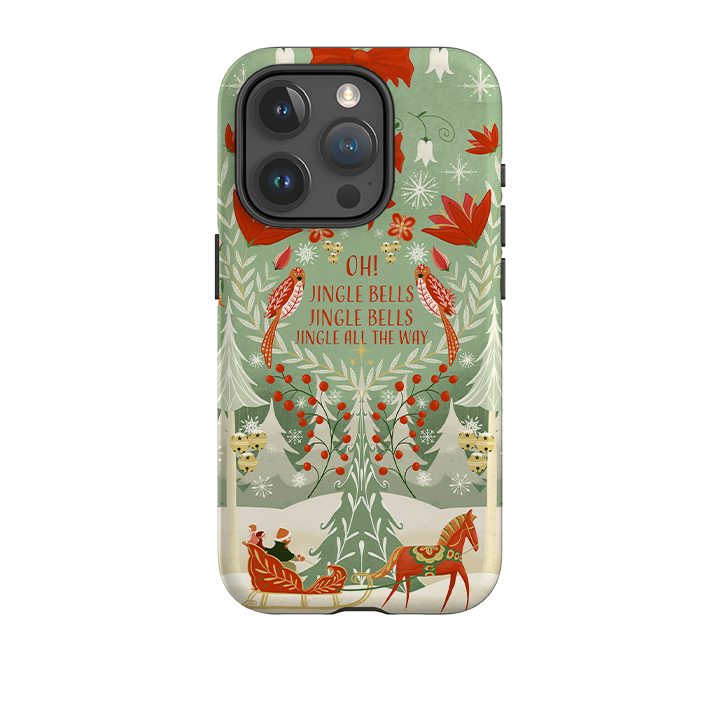 iPhone Tough Case - Jingle Bells By Maja Lindberg