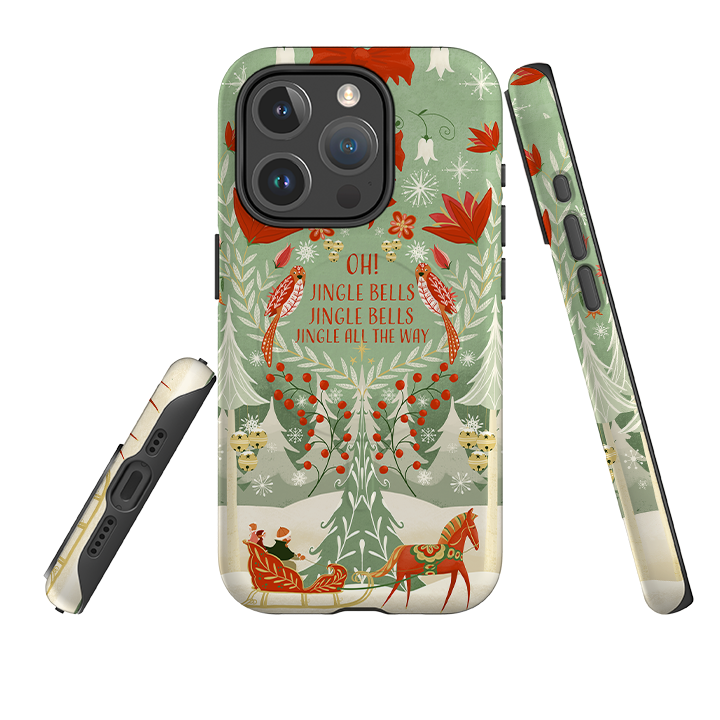 iPhone MagSafe Tough Case - Jingle Bells By Maja Lindberg