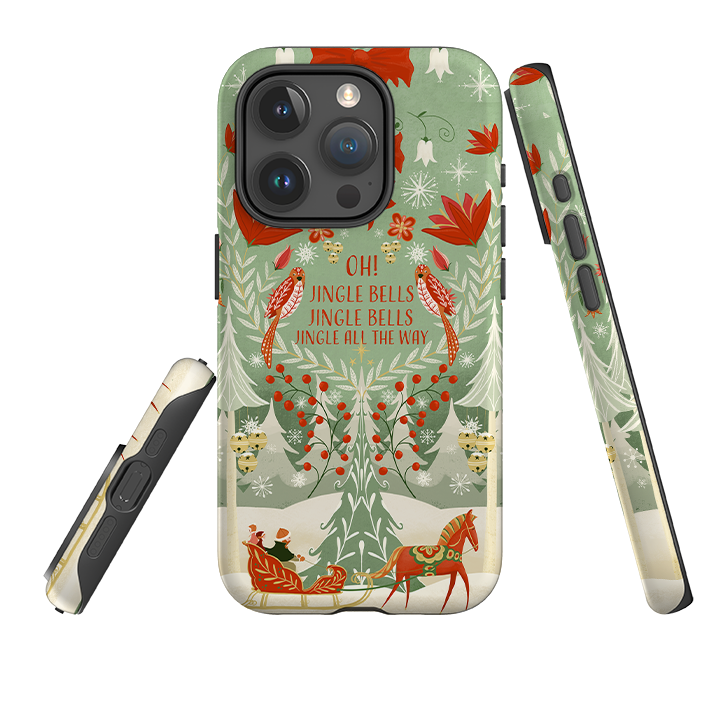 iPhone Tough Case - Jingle Bells By Maja Lindberg