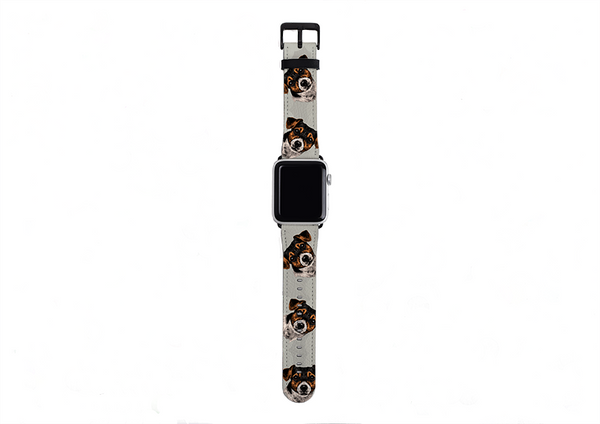 Dog print best sale apple watch band