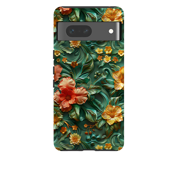 Google Tough Case -Jade Floral