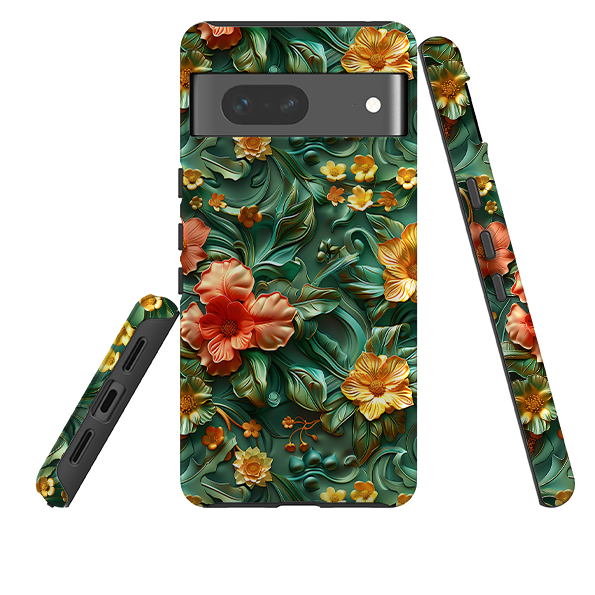 Google Tough Case -Jade Floral