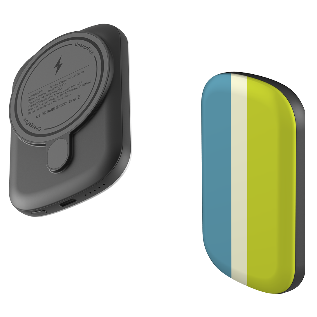 MagSafe Power Bank - Jaipur Chroma Stripe