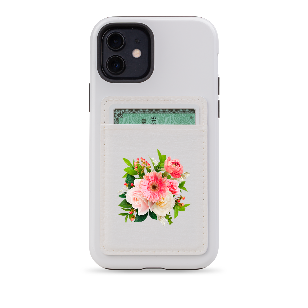 Jazz II MagSafe Wallet- White