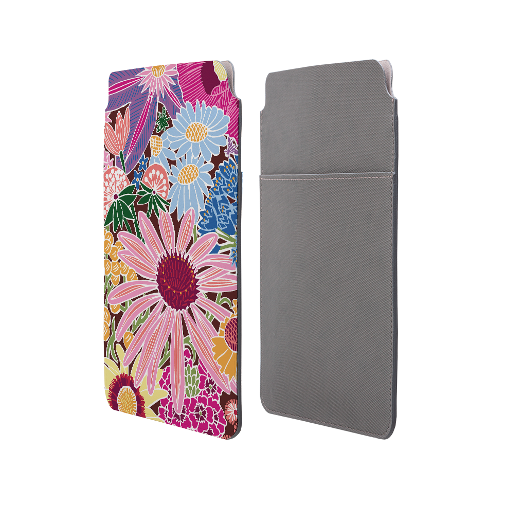 Jigsaw Floral I By Kate Heiss Laptop, Kindle & iPad Sleeve