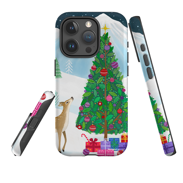 iPhone Tough Case - Jolly Season By Bex Parkin