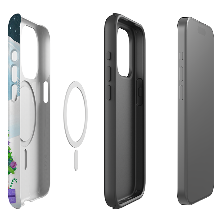 iPhone MagSafe Tough Case - Jolly Season By Bex Parkin
