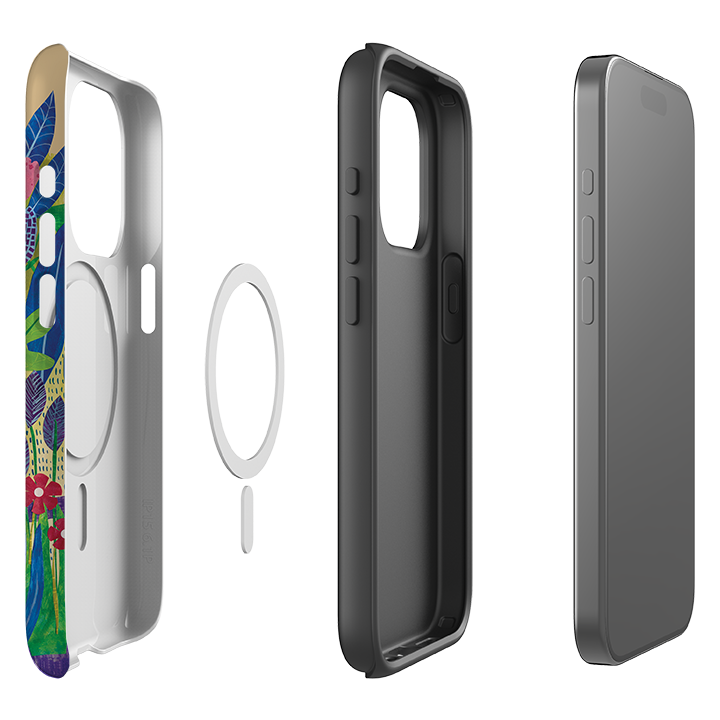 iPhone MagSafe Tough Case -  Jungle By Tracey English
