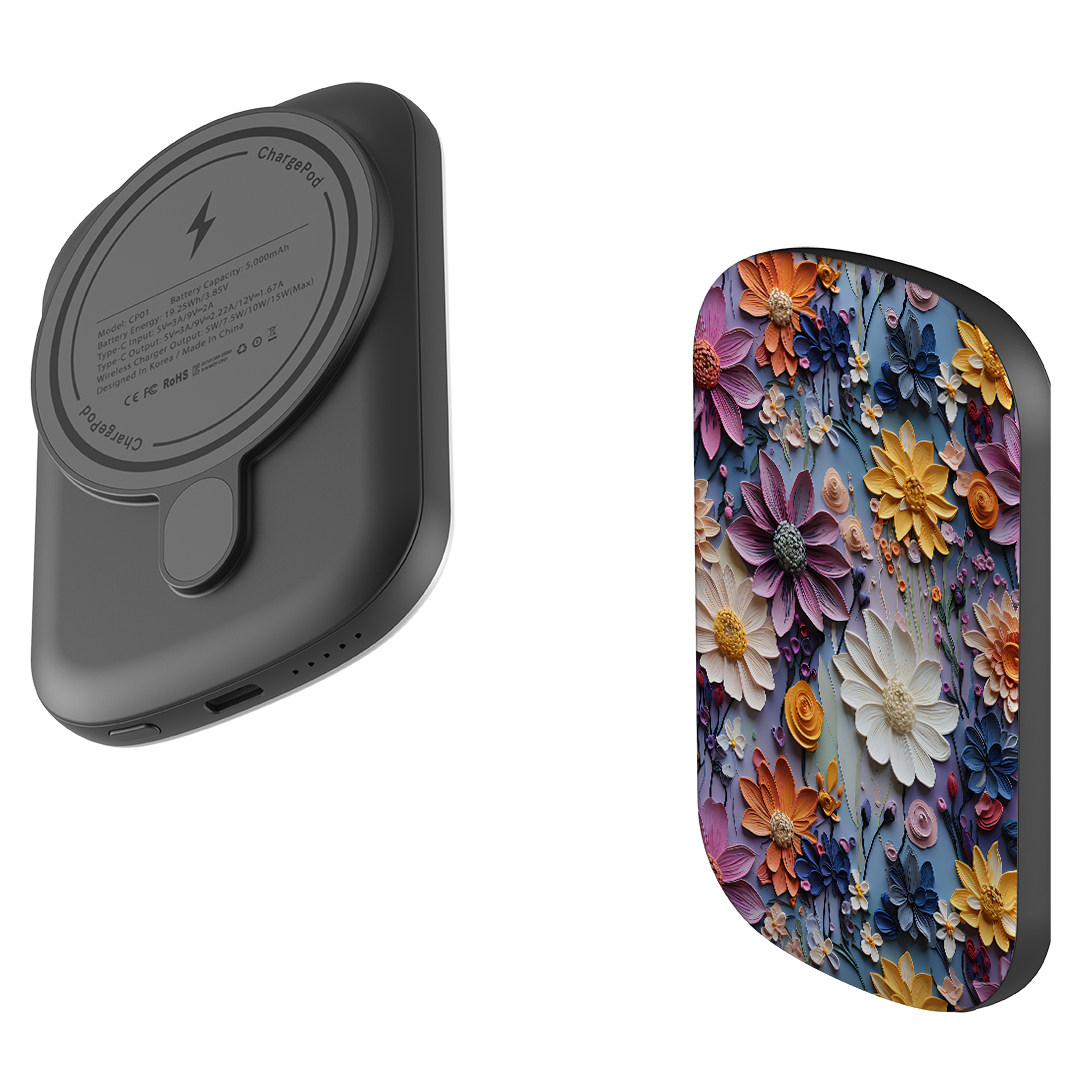 MagSafe Power Bank - Juniper Floral