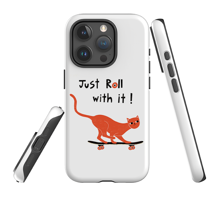 iPhone Tough Case - Just Roll With It By Suzy Taylor