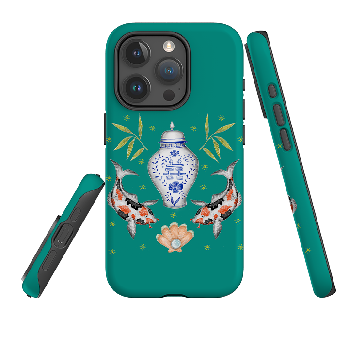 iPhone Tough Case - Koi Carp By Catherine Rowe