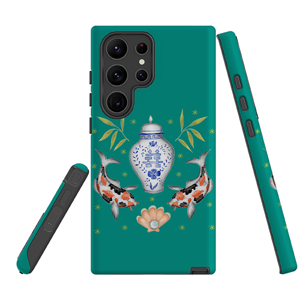 Samsung Tough Case - Koi Carp By Catherine Rowe