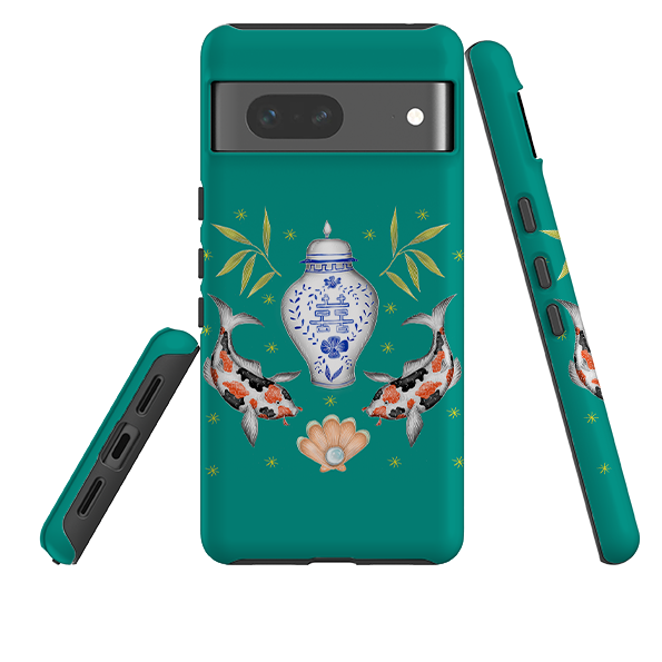 Google Tough Case -  Koi Carp By Catherine Rowe