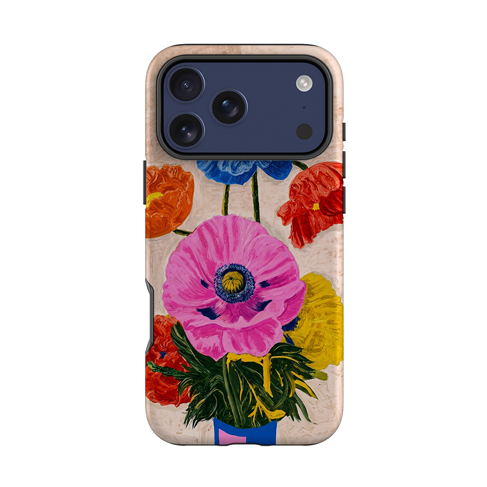 iPhone Tough Case - Kisling Poppy Amber