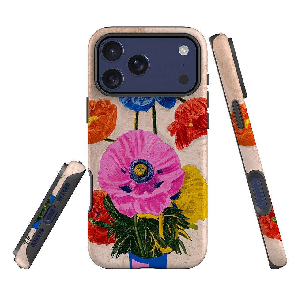 iPhone Tough Case - Kisling Poppy Amber