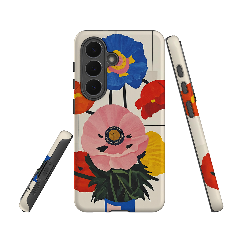 Samsung Tough Case - Kisling Poppy Peach