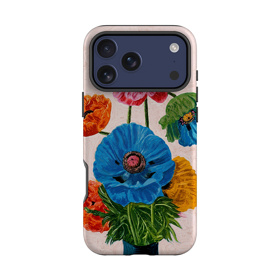 iPhone Tough Case - Kisling Poppy Pink
