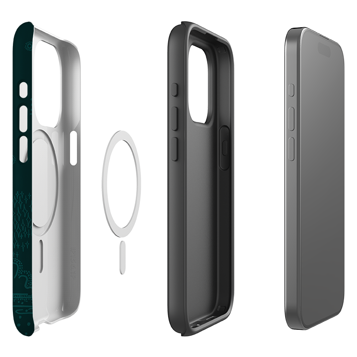 iPhone MagSafe Tough Case - Kitsch Tree By Emma Frances Grant