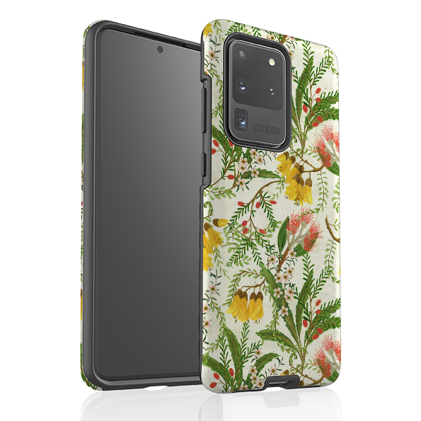 Samsung Tough Case - Kowhai And Bottle Brush By Katherine Quinn