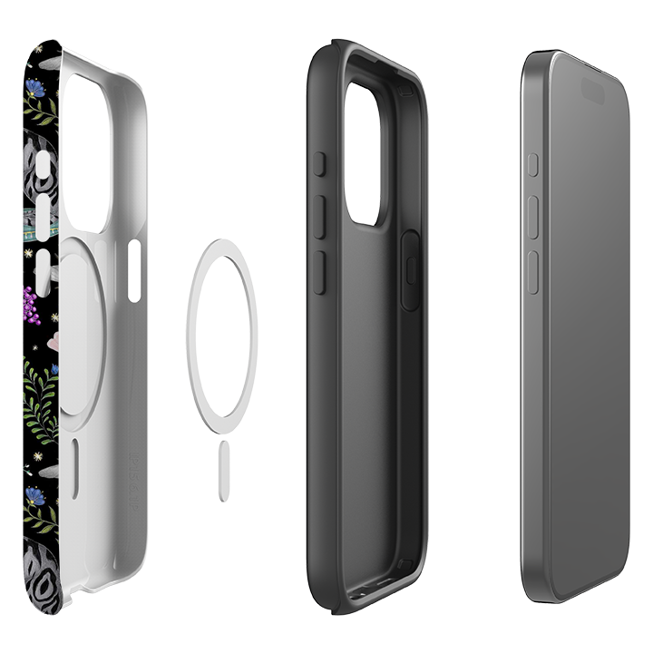iPhone MagSafe Tough Case - Kyoto No Ruffs By Catherine Rowe