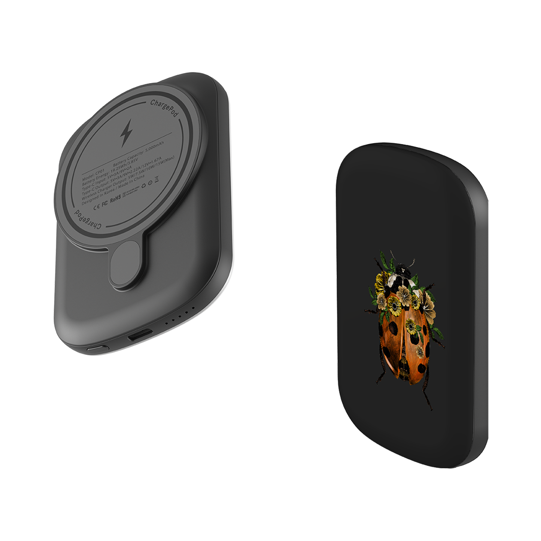 MagSafe Power Bank - Ladybug Dark