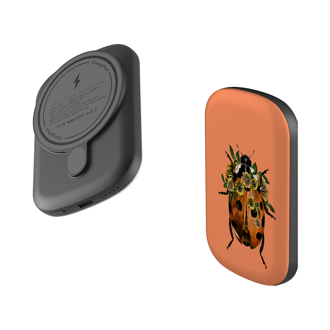 MagSafe Power Bank - Ladybug Papaya