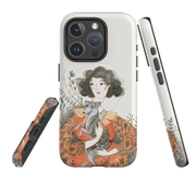 iPhone MagSafe Tough Case - Lady With Whippet By Meghann Rader