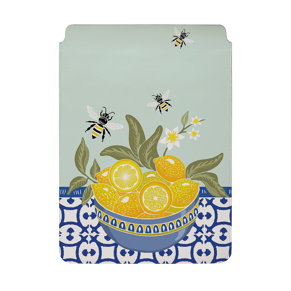 Lemons By Kate Heiss Laptop, Kindle & iPad Sleeve