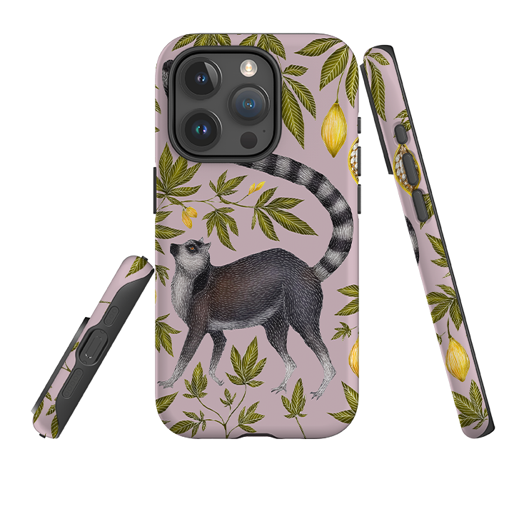iPhone Tough Case - Lemur By Catherine Rowe