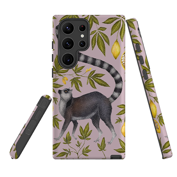 Samsung Tough Case - Lemur By Catherine Rowe