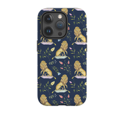 iPhone Tough Case - Leo Et Flores Navy By Catherine Rowe