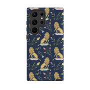 Samsung Tough Case - Leo Et Flores Navy By Catherine Rowe