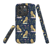 iPhone MagSafe Tough Case -  Leo Et Flores Navy By Catherine Rowe