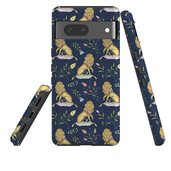 Google Tough Case -  Leo Et Flores Navy By Catherine Rowe