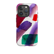 iPhone Tough Case - Lilac Brushes By Kitty Joseph