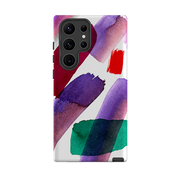 Samsung Tough Case - Lilac Brushes By Kitty Joseph