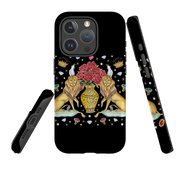 iPhone MagSafe Tough Case -  Lion and Vase By Catherine Rowe