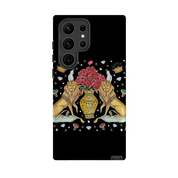 Samsung Tough Case - Lion and Vase By Catherine Rowe