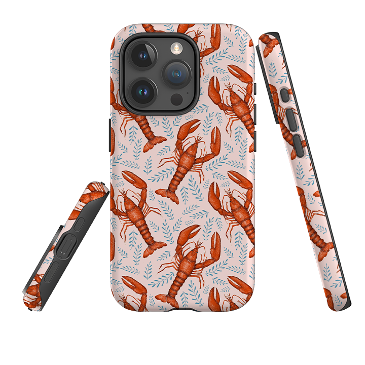 iPhone Tough Case - Lobster By Catherine Rowe